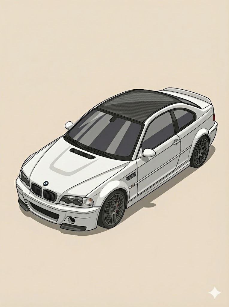 BMW E46 M3 CSL